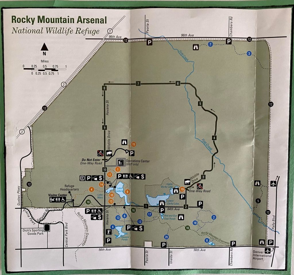 Rmas Map Colorado's Rocky Mountain Arsenal: From Toxic Waste Site To Wildlife ...
